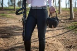 QJ Riding Wear Bobby Black Breech With Suede Seat -Equestrian Supply Store 116441501 10157409515327344 3962960841528623226 o d0b0a76e e31c 4a13 abcb 3518415531a5