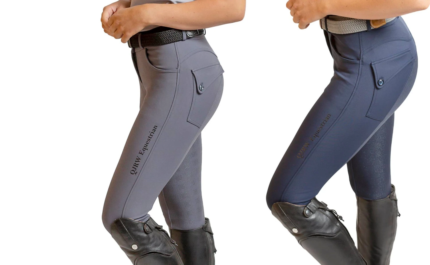 SALE: Navy Lauren Breech By QJ Riding Wear 8 SALE: Navy Lauren Breech By QJ Riding Wear - Image 8