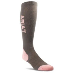 Socks Ariat Ariattek Performance Uni Iron & Quartz Pink