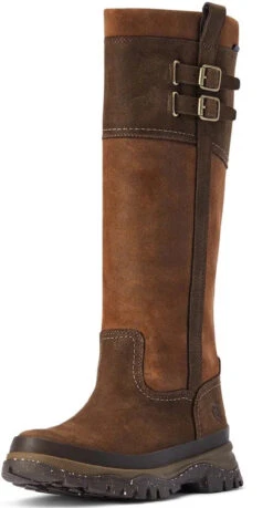 Boots Tall Ariat Moresby H20 Sp22 Java Ladies -Equestrian Supply Store Ariat Tall Boots Moresby H20 Sp22 Java Ladies 7