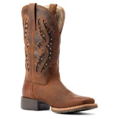 Western Boots Ariat Hybrid Rancher Venttek 360 Distressed Tan Ladies -Equestrian Supply Store Ariat Western Boots Hybrid Rancher Venttek 360 Distressed Tan Ladies 6 71e81f86 6240 4c6c 8a29 dac7b4e77ba2