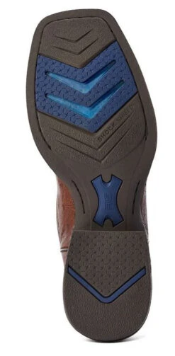 Western Boots Ariat Reckoning Dark Tabac Smooth Quill Ostrich & Nut Brown Mens -Equestrian Supply Store Ariat Western Boots Reckoning Dark Tabac Smooth Quill Ostrich Nut Brown Mens 7