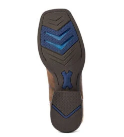 Ariat Men's Wilder Antique Grey & Brown Bomber Western Boots -Equestrian Supply Store Ariat Western Boots Wilder Antique Grey Brown Bomber Mens 7