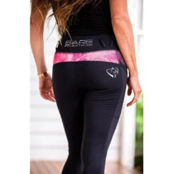 Miami Twist Performance Riding Tights For Equestrian Use -Equestrian Supply Store Bare Equestrian Performance Riding Tights Miami Twist 7