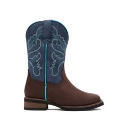 Western Boots Baxter Childrens Dark Brown Youth -Equestrian Supply Store Baxter Western Boots Childrens Dark Brown Youth 4