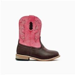 Western Boots Baxter Childrens Light Pink & Brown Junior -Equestrian Supply Store Baxter Western Boots Childrens Light Pink Brown Junior 3 1265a670 93cc 46b7 89e4 90235698af79