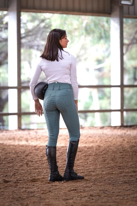 Limited Edition QJ Riding Wear Hannah High Waisted Breech 1 Limited Edition QJ Riding Wear Hannah High Waisted Breech
