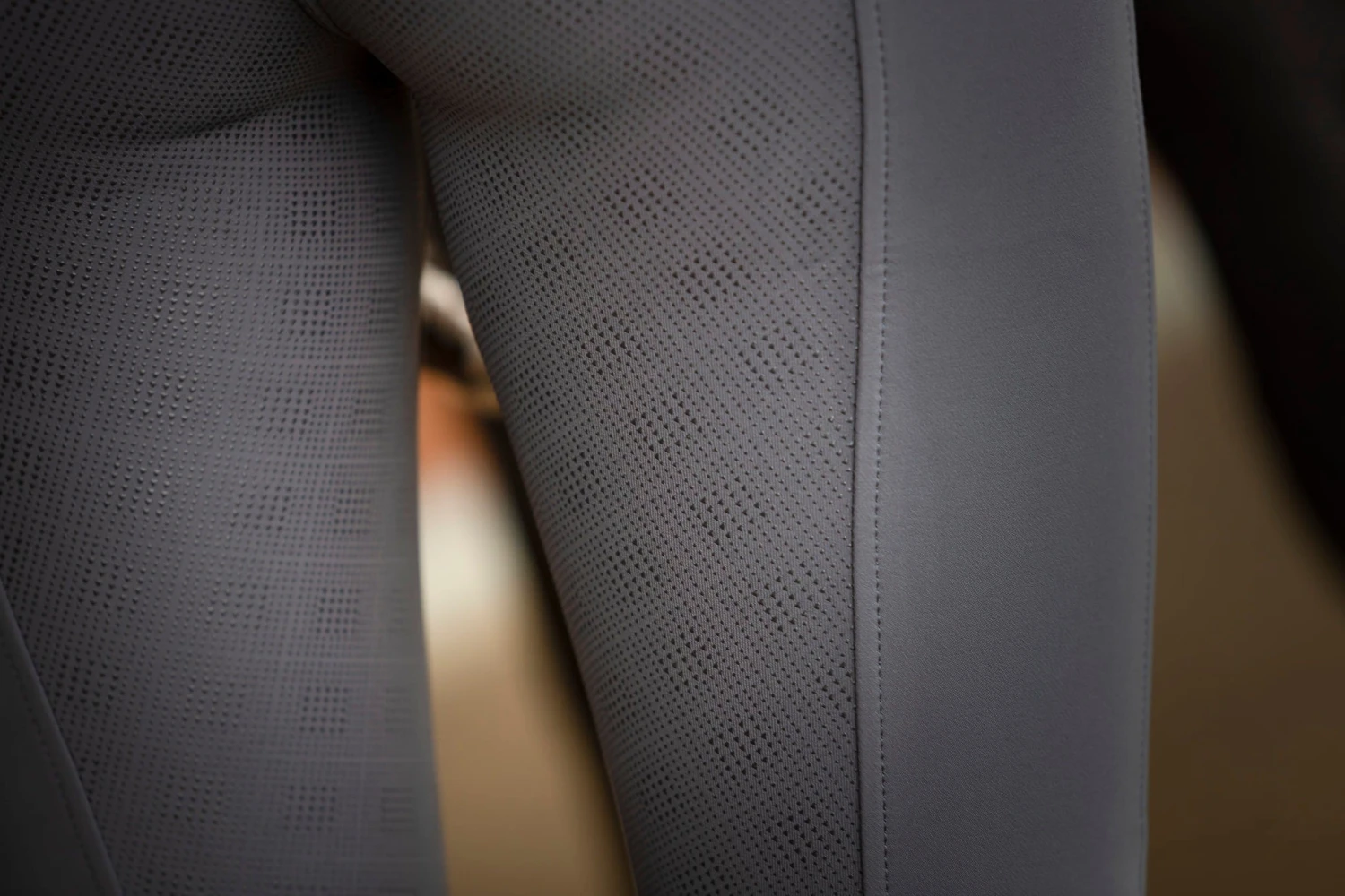 Grey Mia Phone Pocket Breech By QJ Riding Wear 5 Grey Mia Phone Pocket Breech By QJ Riding Wear - Image 5