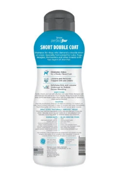 Tropiclean Perfect Fur Short Double Coat Shampoo 473ml -Equestrian Supply Store Tropiclean Perfect Fur Short Double Coat Shampoo 473ml 5