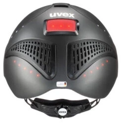 Helmet Uvex Exxential Ii Led Anthracite 57cm-59cm -Equestrian Supply Store Uvex Helmet Exxential Ii Led Anthracite 57cm 59cm 4