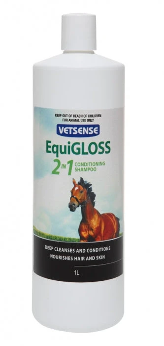 Hair Polish Vetsense Equigloss 2in1 1litre 1 Hair Polish Vetsense Equigloss 2in1 1litre