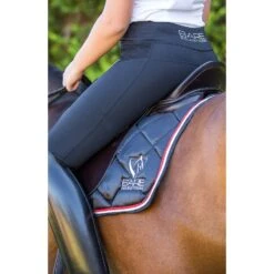 BARE Equestrian Performance Riding Tights For Black Riders -Equestrian Supply Store bare equestrian performance riding tights black rider southern sport horses 3