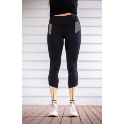 BARE Equestrian Lemon Performance Riding Tights 9 BARE Equestrian Lemon Performance Riding Tights -Equestrian Supply Store bare equestrian performance riding tights lemon southern sport horses 5