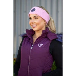 Evie Emblem Headband By BARE Equestrian In [Colour/Size] -Equestrian Supply Store evie emblem headband by bare equestrian in coloursize southern sport horses 3