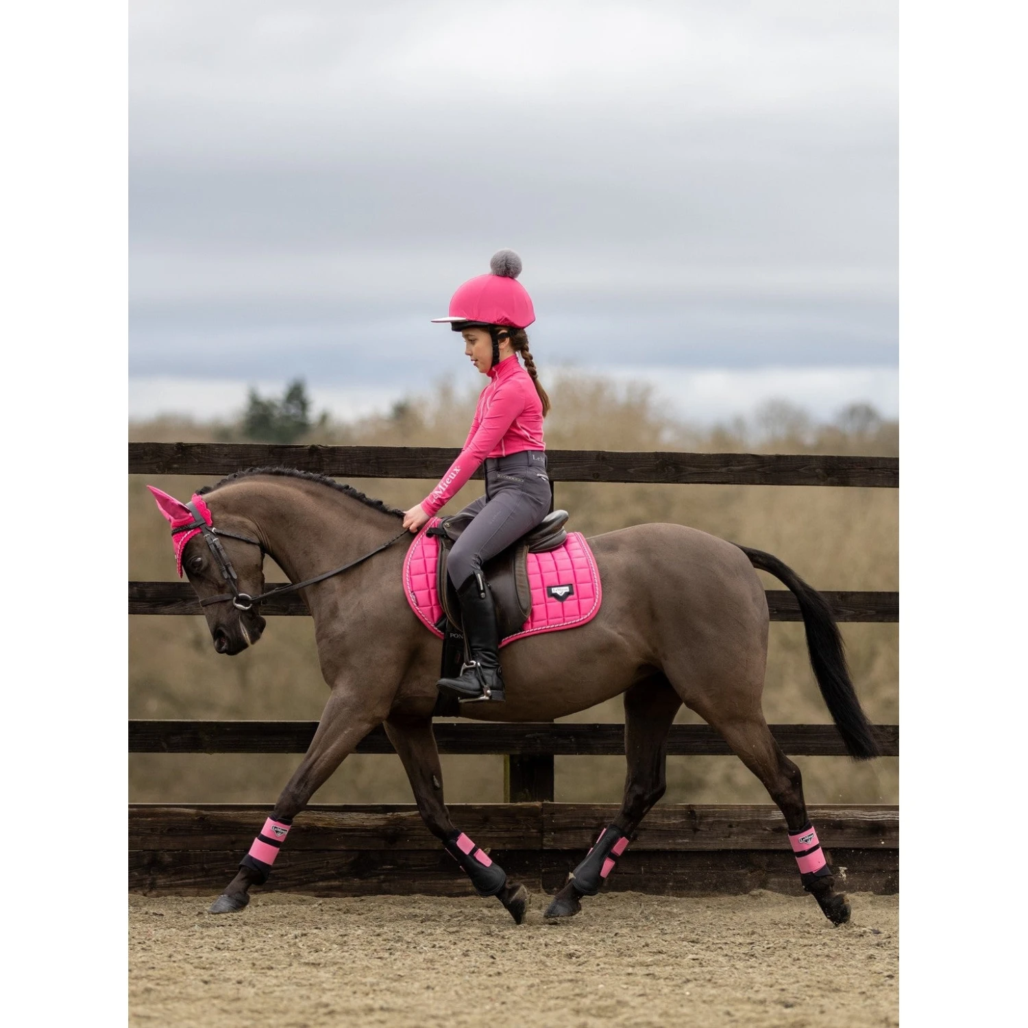 LeMieux Mini Loire Jump/GP Saddlepad 3 LeMieux Mini Loire Jump/GP Saddlepad - Image 3