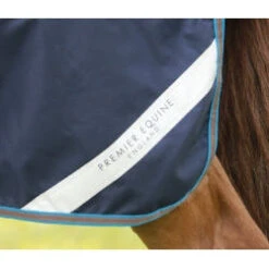 Navy PEI Titan 200g Turnout Rug With Detachable Neck - High-Quality Equestrian Product -Equestrian Supply Store navy pei titan 200g turnout rug with detachable neck high quality equestrian product vivarchie equestrian 7