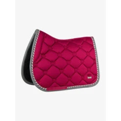 PSOS Jump Saddle Pad Scarlet - "Standing Ovations"