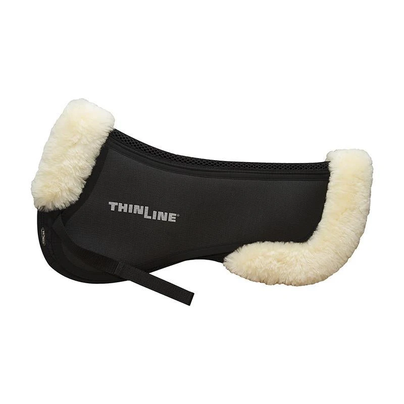 Sheepskin Trimmed Trifecta Cotton Half Pad 5 Sheepskin Trimmed Trifecta Cotton Half Pad - Image 5